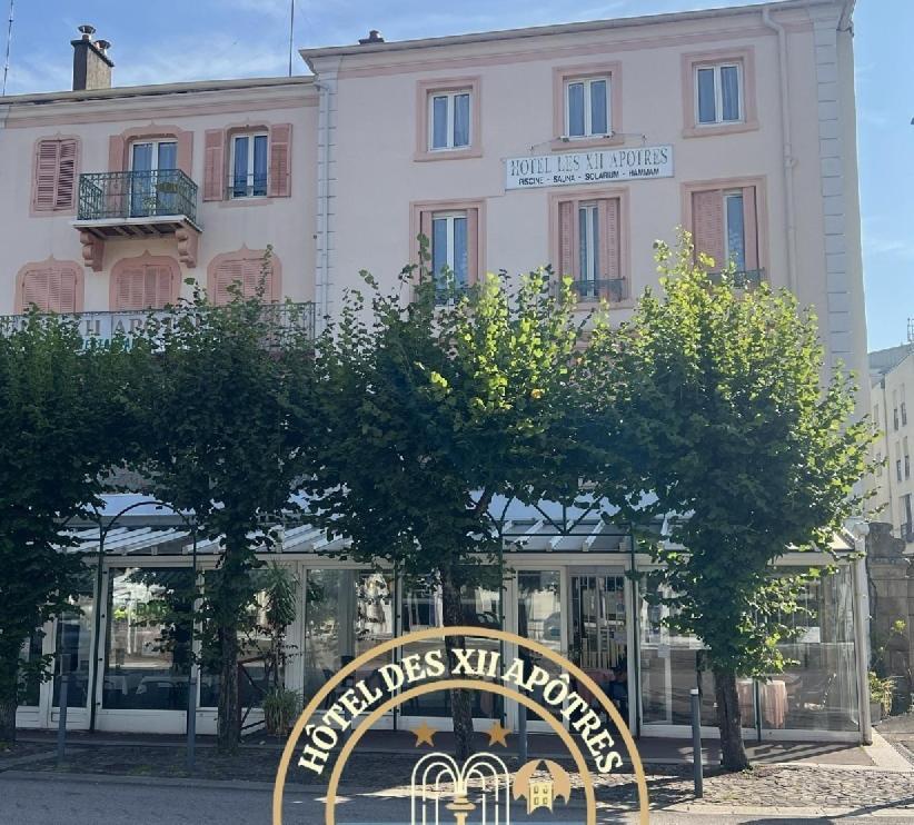 Hôtel des XII Apôtres&de la Clé des Champs Contrexéville Exterior foto